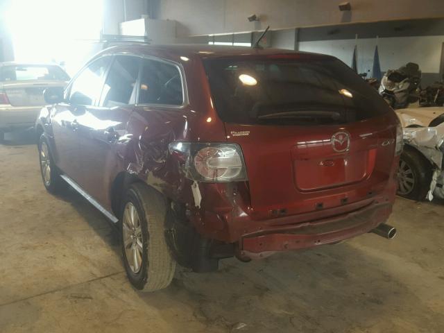 JM3ER2B55B0377384 - 2011 MAZDA CX-7 BURGUNDY photo 3