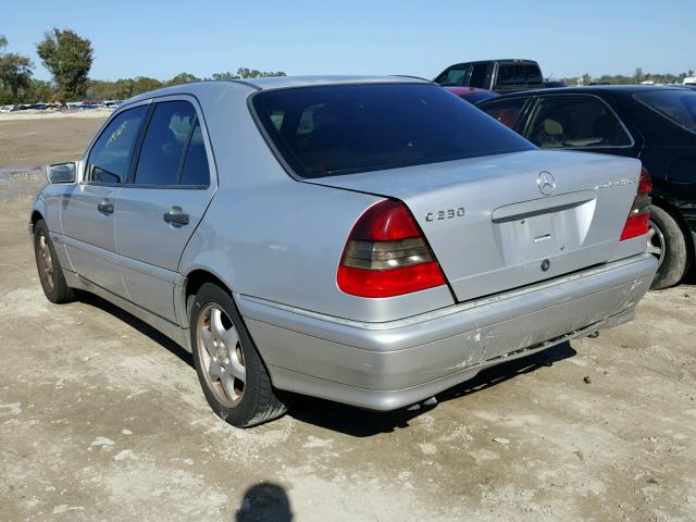 WDBHA24GXXA774956 - 1999 MERCEDES-BENZ C 230 SILVER photo 3