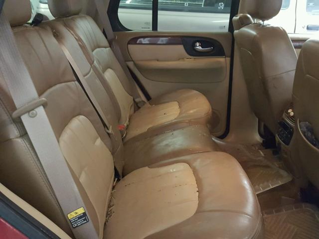 1GKDT13S132346566 - 2003 GMC ENVOY BURGUNDY photo 6