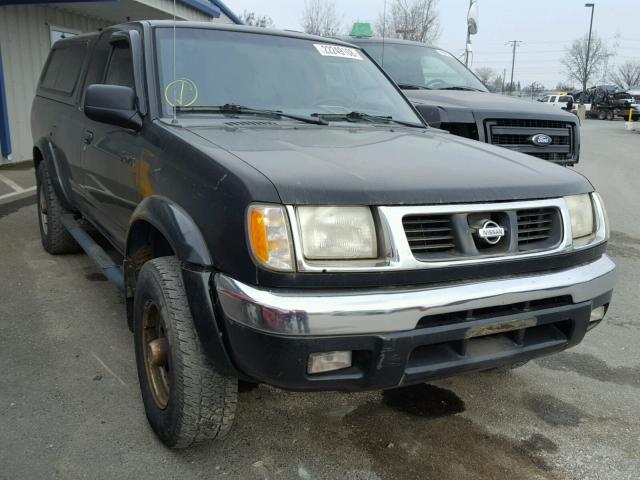 1N6ED26YXXC311136 - 1999 NISSAN FRONTIER K BLACK photo 1