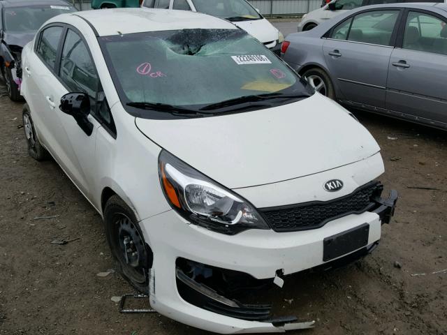 KNADM4A31G6678248 - 2016 KIA RIO LX Սպիտակ լուսանկար 1