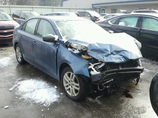 3VW2K7AJ8FM351986 - 2015 VOLKSWAGEN JETTA BASE ლურჯი ფოტო 1