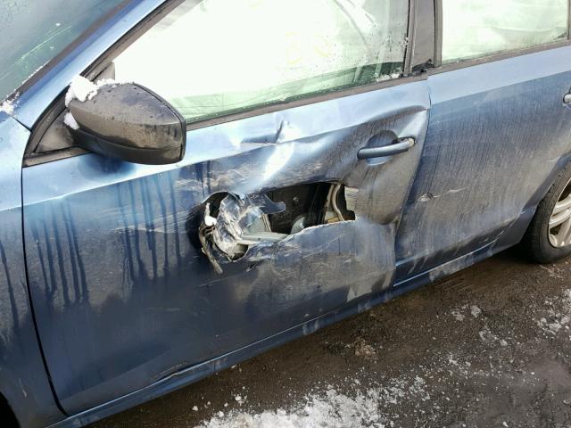 3VW2K7AJ8FM351986 - 2015 VOLKSWAGEN JETTA BASE ლურჯი ფოტო 10