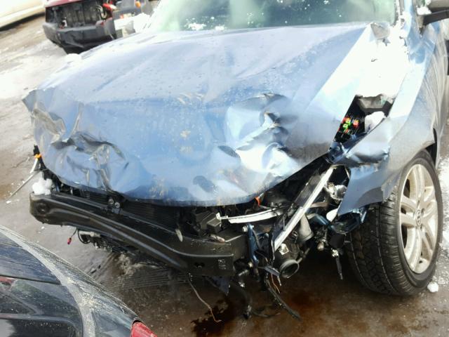 3VW2K7AJ8FM351986 - 2015 VOLKSWAGEN JETTA BASE ლურჯი ფოტო 7