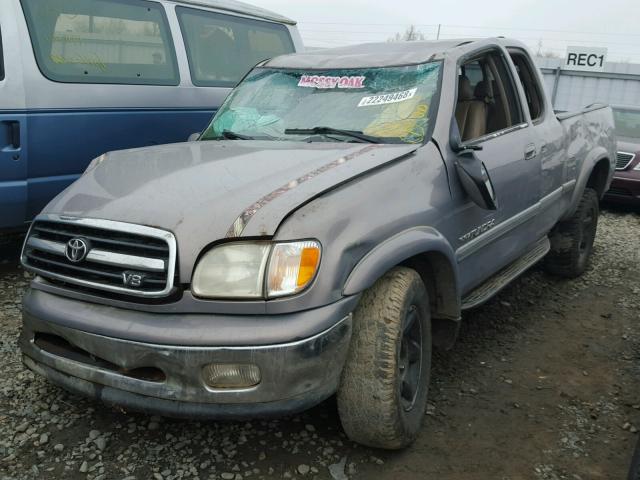 5TBBT4418YS015311 - 2000 TOYOTA TUNDRA ACC SILVER photo 2