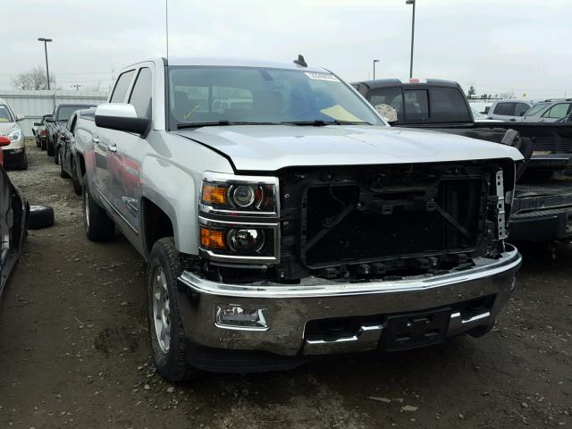 3GCUKSEJ6FG178606 - 2015 CHEVROLET SILVERADO SILVER photo 1