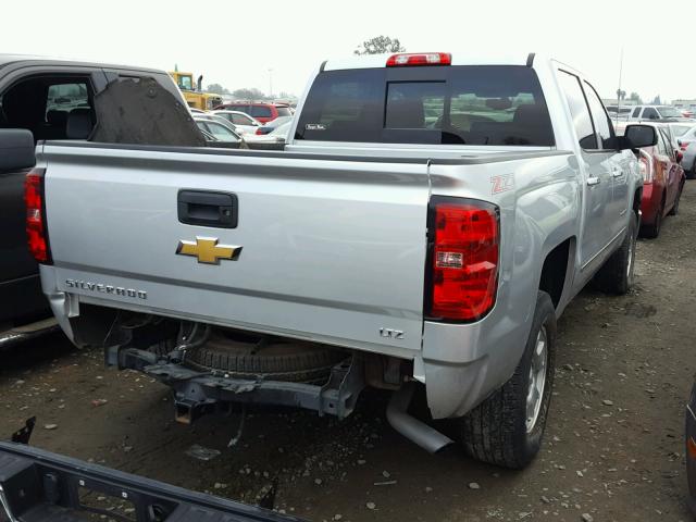 3GCUKSEJ6FG178606 - 2015 CHEVROLET SILVERADO SILVER photo 4