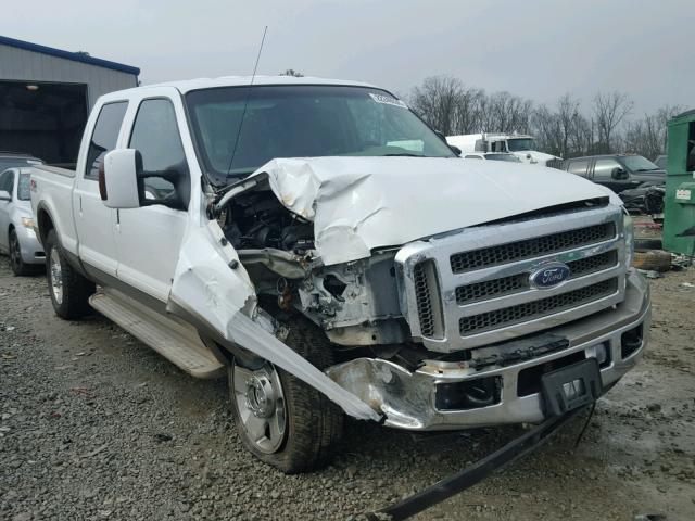 1FTSW21P67EA44998 - 2007 FORD F250 SUPER WHITE photo 1