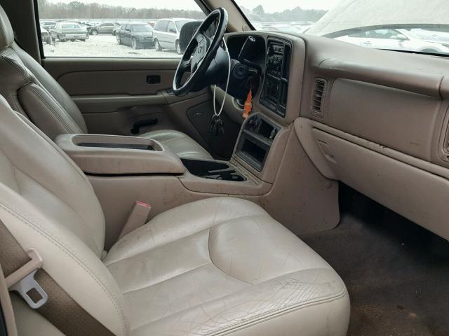 3GNEK12Z45G122937 - 2005 CHEVROLET AVALANCHE TAN photo 5