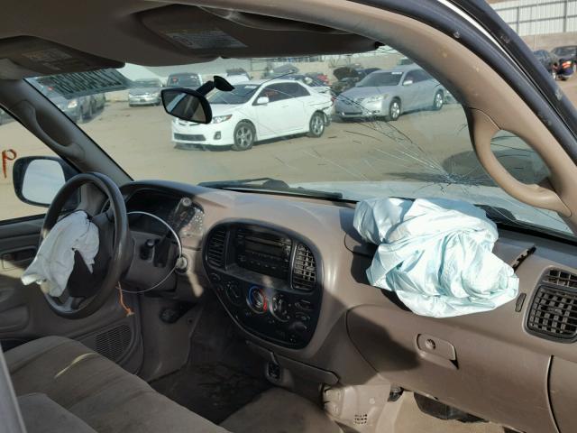 5TBJT32185S458823 - 2005 TOYOTA TUNDRA WHITE photo 9