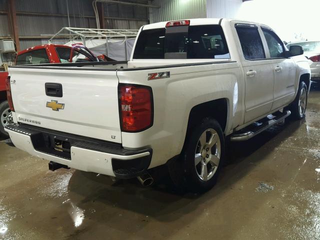 3GCUKREC6HG110058 - 2017 CHEVROLET SILVERADO WHITE photo 4