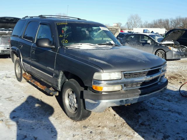 1GNEC13T41J279786 - 2001 CHEVROLET TAHOE C150 GRAY photo 1