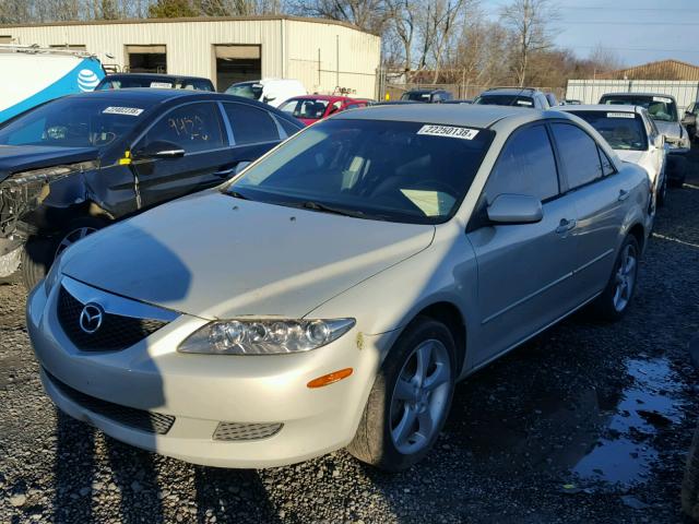 1YVHP80C055M56690 - 2005 MAZDA 6 I SILVER photo 2