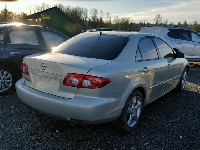 1YVHP80C055M56690 - 2005 MAZDA 6 I SILVER photo 4