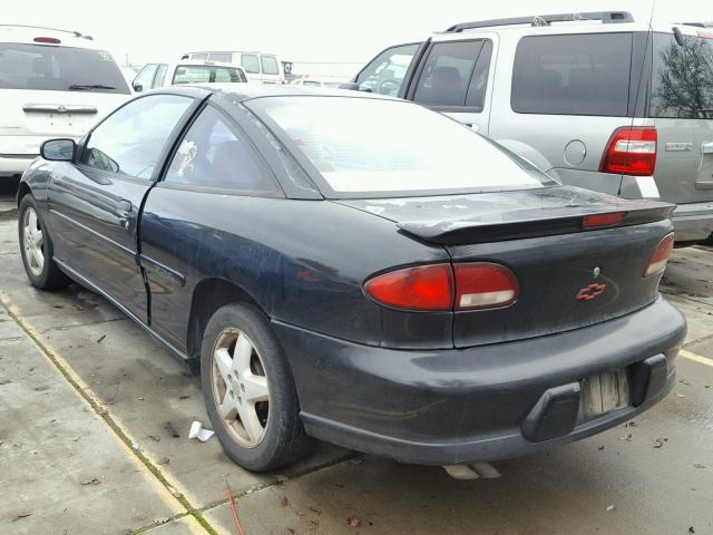 1G1JF12T5X7124307 - 1999 CHEVROLET CAVALIER Z BLACK photo 3