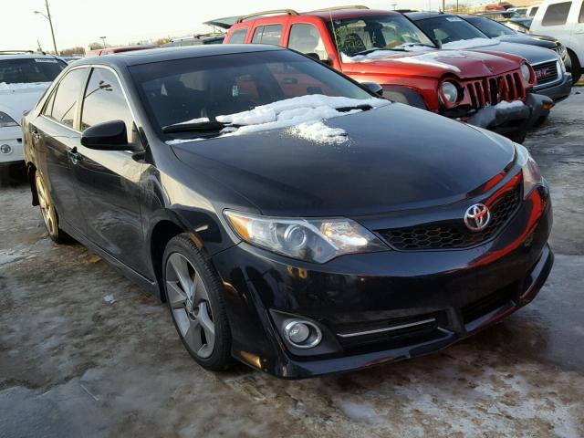 4T1BF1FK4EU839876 - 2014 TOYOTA CAMRY L BLACK photo 1