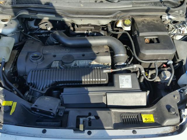 YV1MJ682X52083403 - 2005 VOLVO V50 T5 SILVER photo 7