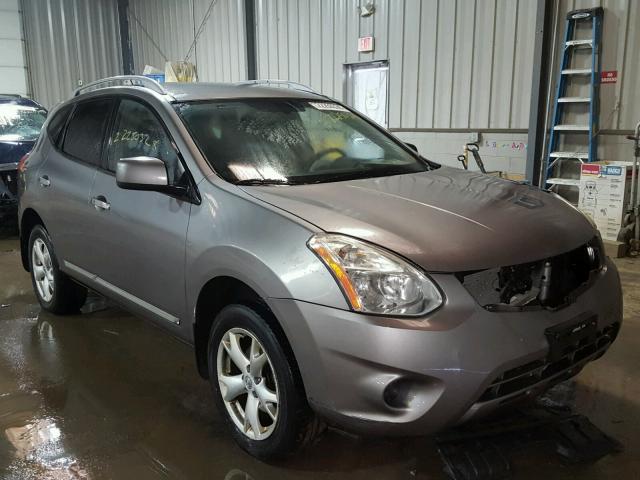 JN8AS5MVXBW678325 - 2011 NISSAN ROGUE S BROWN photo 1