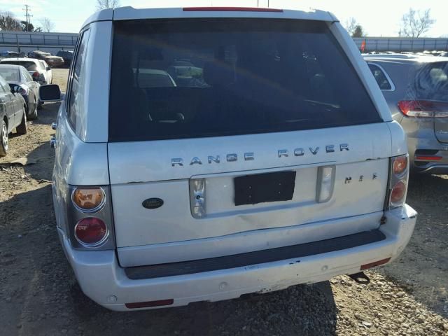 SALME11444A149983 - 2004 LAND ROVER RANGE ROVE WHITE photo 9