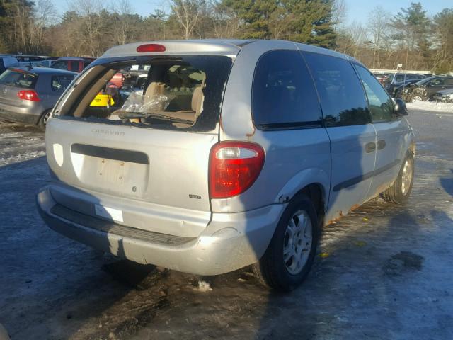 1D4GP25313B221451 - 2003 DODGE CARAVAN SE SILVER photo 4