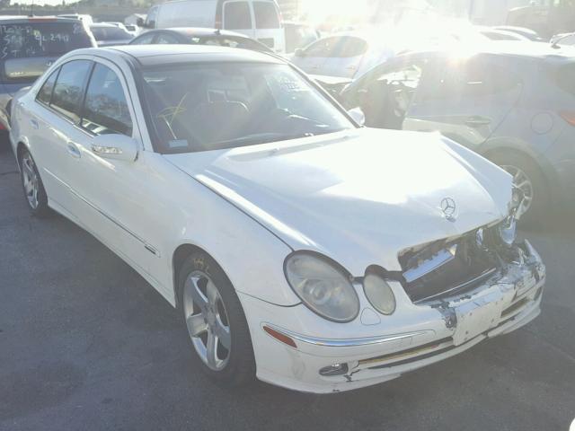 WDBUF70J73A256862 - 2003 MERCEDES-BENZ E 500 WHITE photo 1