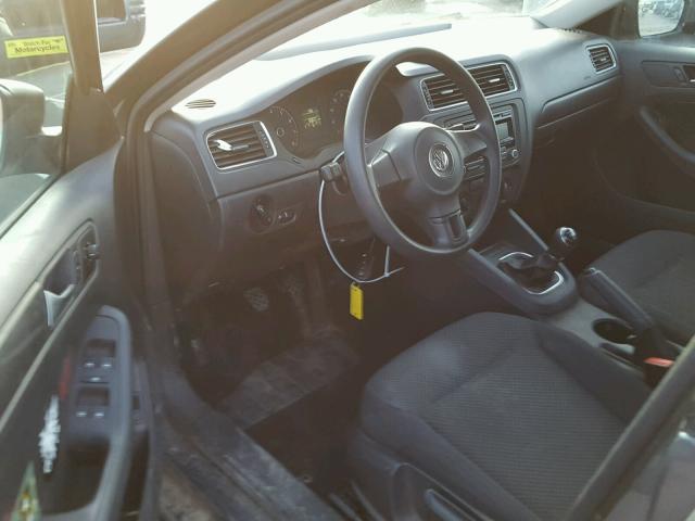 3VW1K7AJ1CM426440 - 2012 VOLKSWAGEN JETTA BASE 蓝色 照片 9