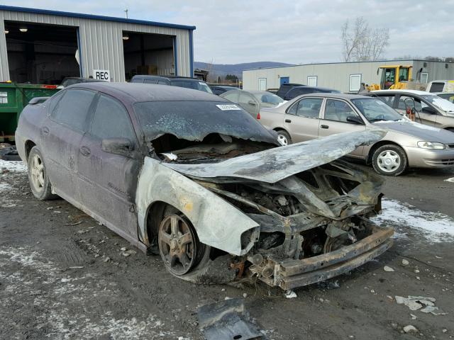 2G1WH52K549233116 - 2004 CHEVROLET IMPALA LS MAROON photo 1