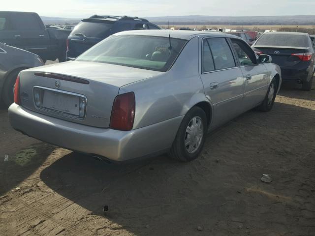 1G6KD54Y94U233130 - 2004 CADILLAC DEVILLE SILVER photo 4