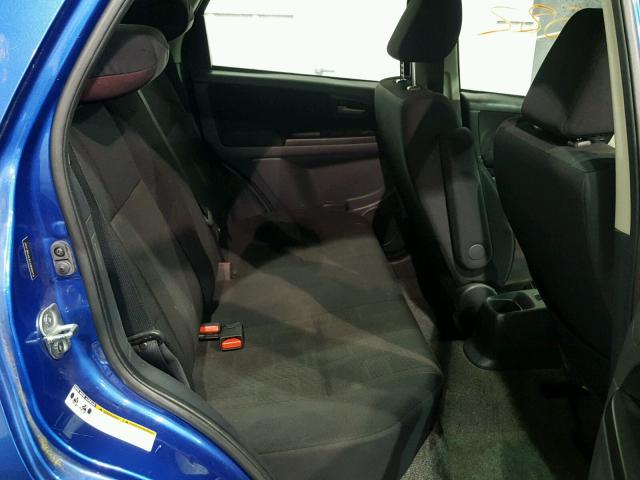 JS2YA5A54C6300073 - 2012 SUZUKI SX4 BASE BLUE photo 6