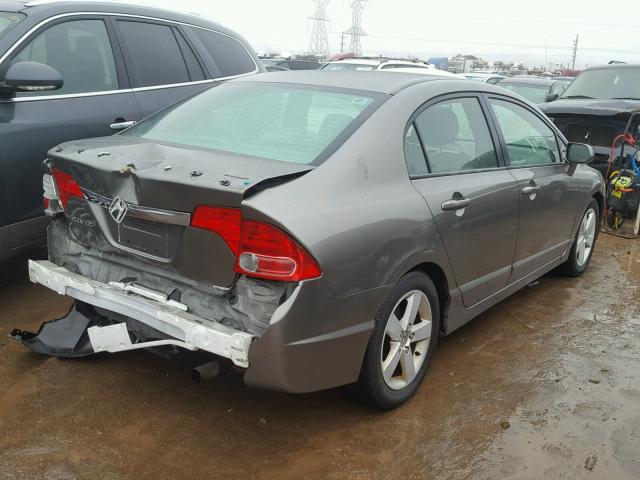 2HGFA16836H501738 - 2006 HONDA CIVIC EX BEIGE photo 4