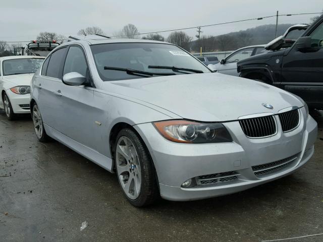 WBAVB77508NH80252 - 2008 BMW 335 I SILVER photo 1