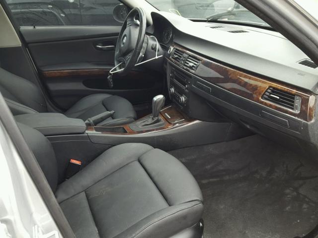 WBAVB77508NH80252 - 2008 BMW 335 I SILVER photo 5