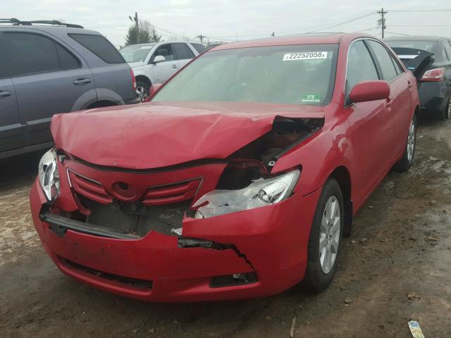 4T1BK46K07U010951 - 2007 TOYOTA CAMRY NEW MAROON photo 2