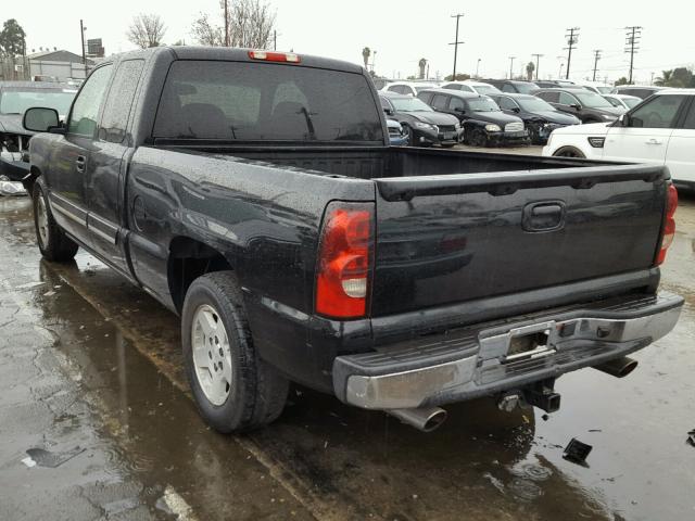 1GCEC19Z37Z127934 - 2007 CHEVROLET SILVERADO 黑色 照片 3