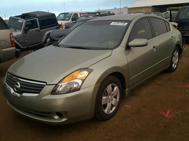 1N4AL21E37N433977 - 2007 NISSAN ALTIMA 2.5 GREEN photo 2