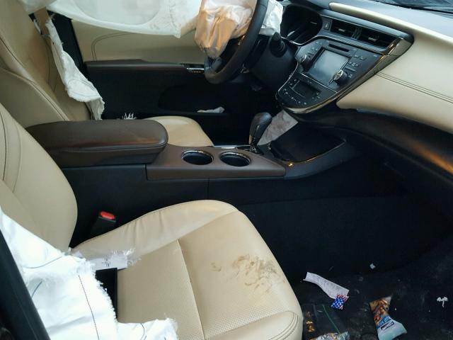 4T1BK1EB1GU202427 - 2016 TOYOTA AVALON XLE BLACK photo 5