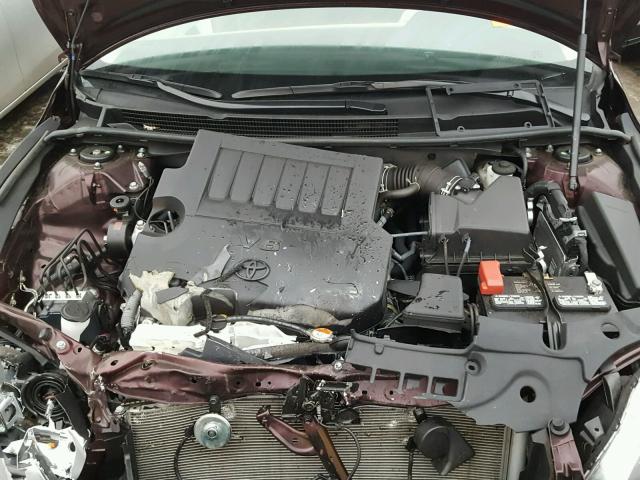 4T1BK1EB1GU202427 - 2016 TOYOTA AVALON XLE BLACK photo 7