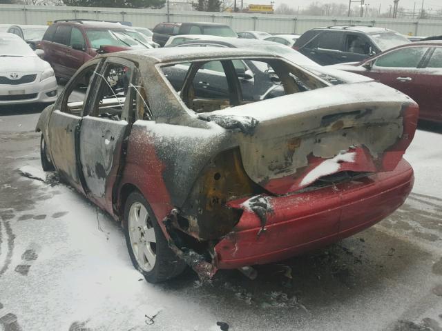 1FAFP38312W182271 - 2002 FORD FOCUS ZTS BURN photo 3