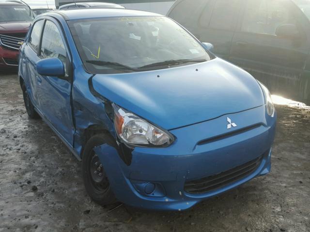 ML32A3HJ0FH033730 - 2015 MITSUBISHI MIRAGE DE BLUE photo 1