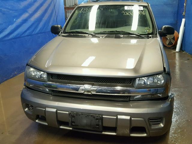 1GNDT13SX62331233 - 2006 CHEVROLET TRAILBLAZE TAN photo 9