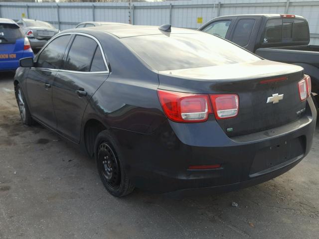 1G11D5SLXFF180129 - 2015 CHEVROLET MALIBU 2LT BLACK photo 3