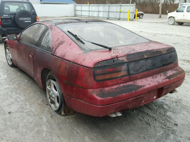 JN1RZ26A9LX009044 - 1990 NISSAN 300ZX 2+2 RED photo 3