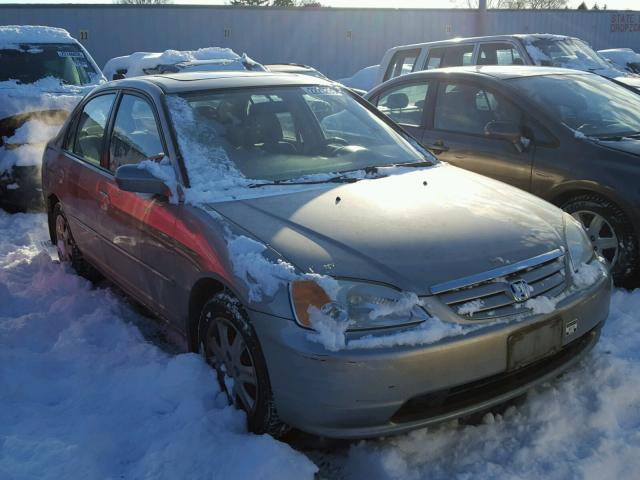 1HGES26893L019143 - 2003 HONDA CIVIC EX BEIGE photo 1