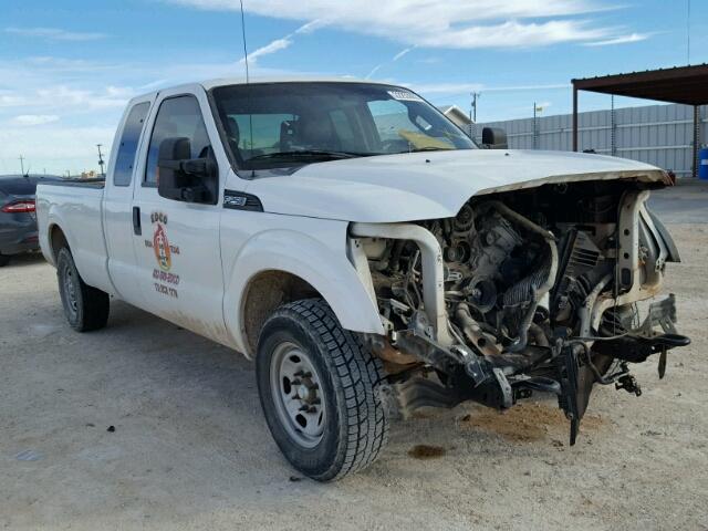 1FT7X2A66BEC67478 - 2011 FORD F250 SUPER WHITE photo 1