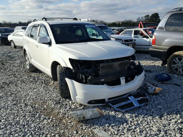 3D4PG5FV6AT216808 - 2010 DODGE JOURNEY SX WHITE photo 1