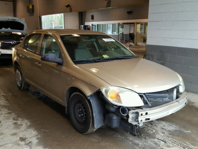 1G1AK52F657576602 - 2005 CHEVROLET COBALT TAN photo 1