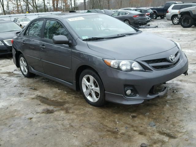 2T1BU4EE2CC826948 - 2012 TOYOTA COROLLA BA GRAY photo 1