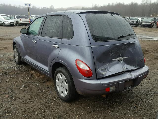 3A4FY58B97T511431 - 2007 CHRYSLER PT CRUISER BLUE photo 3