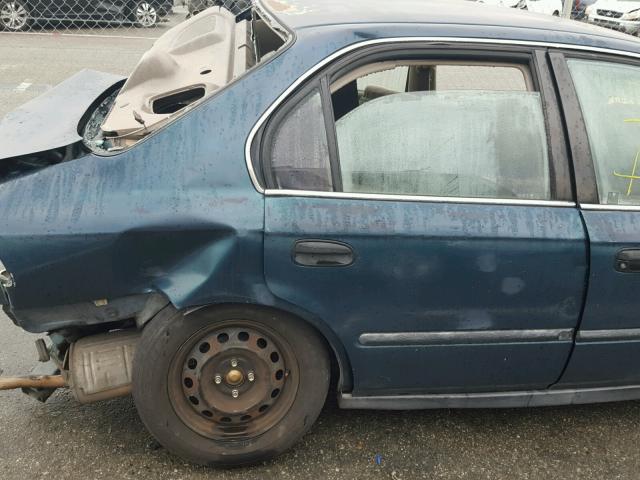 2HGEJ6601TH531013 - 1996 HONDA CIVIC LX GREEN photo 9