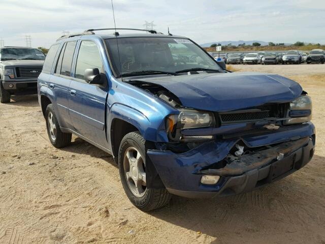 1GNDS13S052150756 - 2005 CHEVROLET TRAILBLAZE BLUE photo 1